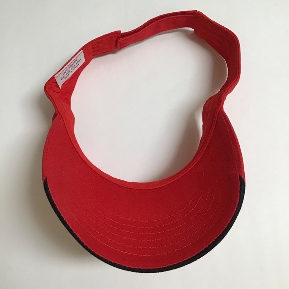 Coca Cola Racing Visor Cap Checkered Coke Bottle Hat NASCAR Strap Adjusts Cotton - Picture 4 of 9